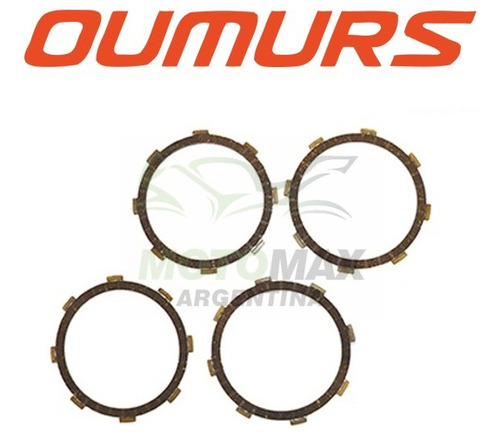 Discos De Embrague Yamaha Ybr125 China Z68  - Oumurs Oficial