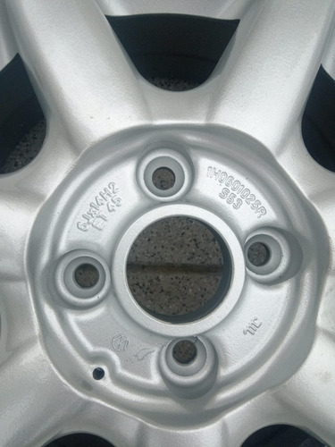 Llanta Volkswagen Golf Mk3 R 14 Aleacion Original Orlando Plateado