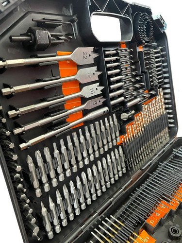 Maletín De 246 Puntas De Taladro, Brocas Y Dados