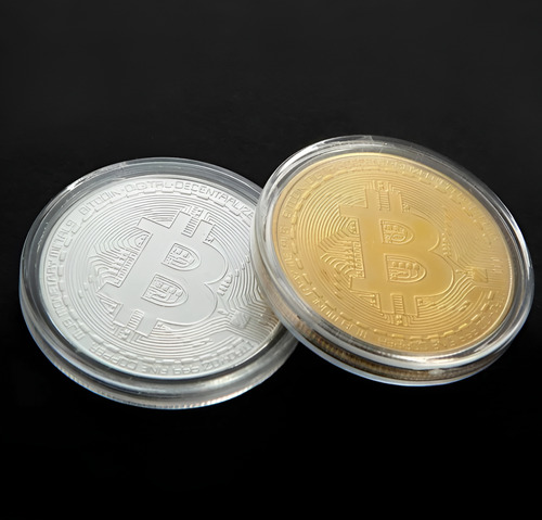 3 Bitcoin Criptomoneda Bit Coin Fisico Moneda Fantasia