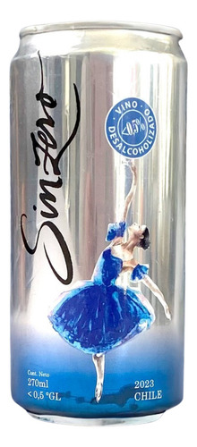 Espumante Sin Alcohol En Lata Sinzero 250cc Vegano