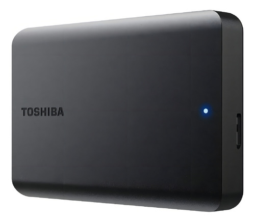 Hd Externo Toshiba Disco Rígido Externo Portátil Usb 3.0 Toshiba Canvio Basics Hdtb510xk3aa 1tb Preto