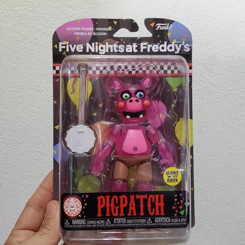 Kit 5 Bonecos Five Nights At Freddys Glows In The Dark Funko