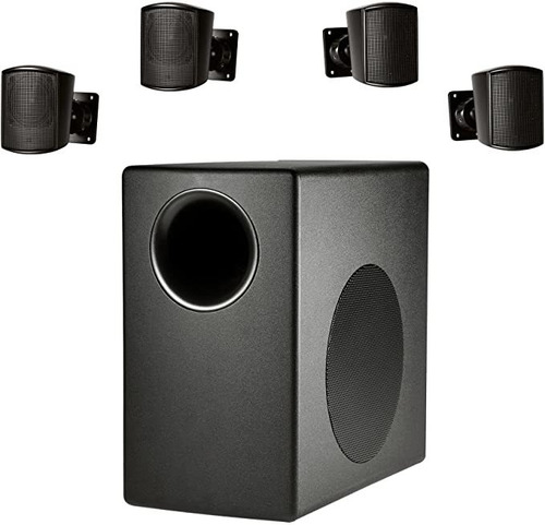 Subwoofer Jbl C50pack Altavoz Satelital Profesional -negro