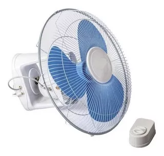 Ventilador Orbital Potente De Techo Gira 360g + Control 3v