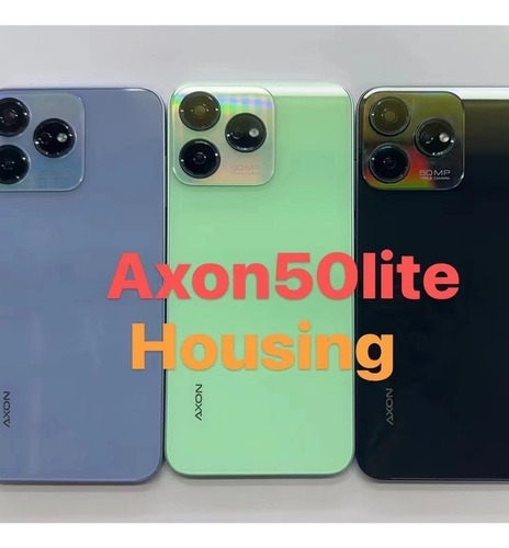 G Zte Skyrocket Zte Axon 50 Lite 50 Cristal Trasero