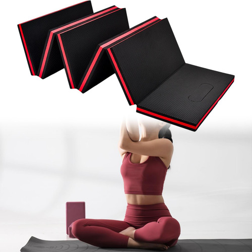 Mecánica Plegable Eva Mat De Densidad Almohadilla De Rojo