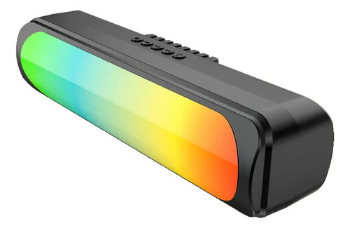 Parlante Barra Bluetooth Portátil Luces Rgb