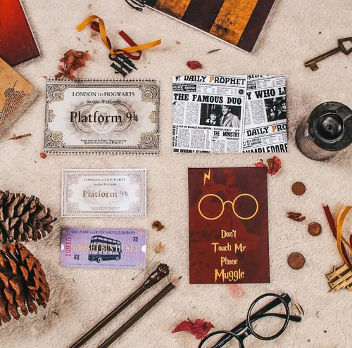 Agenda Harry Potter Carta 2025