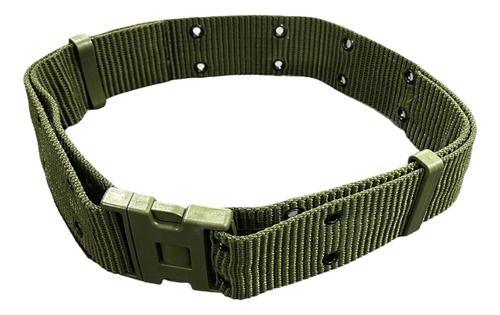 Kit Suspensório E Cinto Verde Exercito Brasileiro Desenho do tecido Sem Bolso
