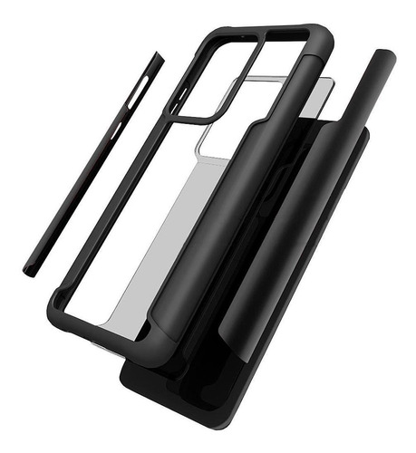 Capa Protetora Antiqueda Iron Man Preto Samsung Galaxy A51