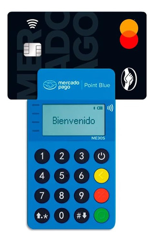 Mercado Pago Point Blue: Kit (terminal + Tarjeta) - Lector D