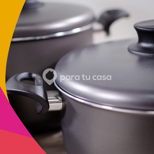 Set Bateria Juego De Cocina Tramontina Teflon 4 Piezas