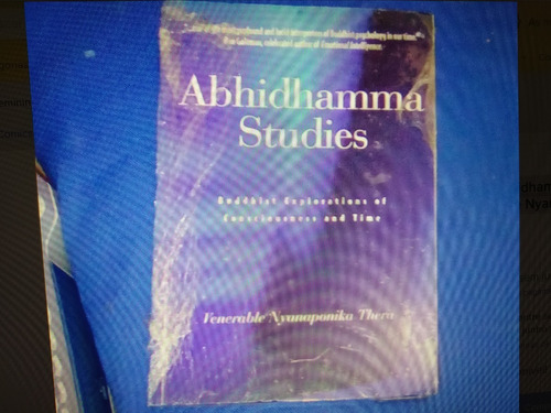 Livro Abhidhamma Studies / Venerable Nyanaponika Thera
