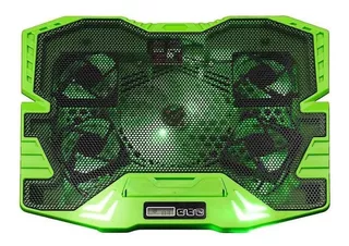 Cooler Para Notebook Warrior Ac292 Zelda 5 Ventoinhas Verde