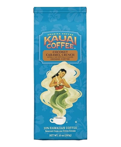 Kauai Cafe Molido Hawaiano 100% Coconut Caramel Crunch 