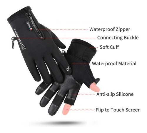 Pantalla De Invierno Gs: Correr, Andar En Bicicleta, Negra X