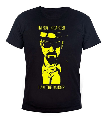 Remera Hombre Breaking Bad Walter White I Am The Danger 
