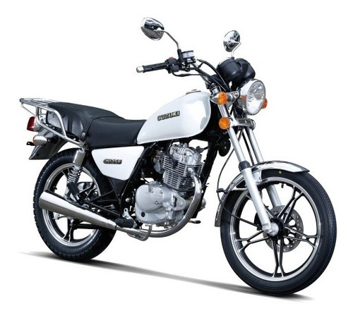 Imagen 1 de 18 de Moto Suzuki Gn 125 0km Blanca Chopper Custom Retro Creditos