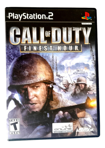 Call Of Duty Finest Hour Ps2 Fisico Original - Los Germanes (Usado)