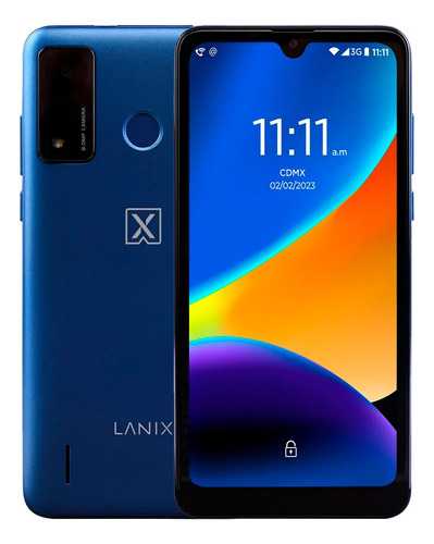Lanix X7 Dual Sim 32gb Azul 2gb Ram Nacional