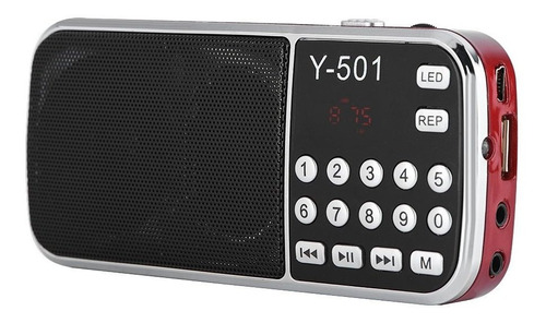 Mini Radio Fm Usb Altavoz Portatil 78 108 Mhz Reproductor Tf