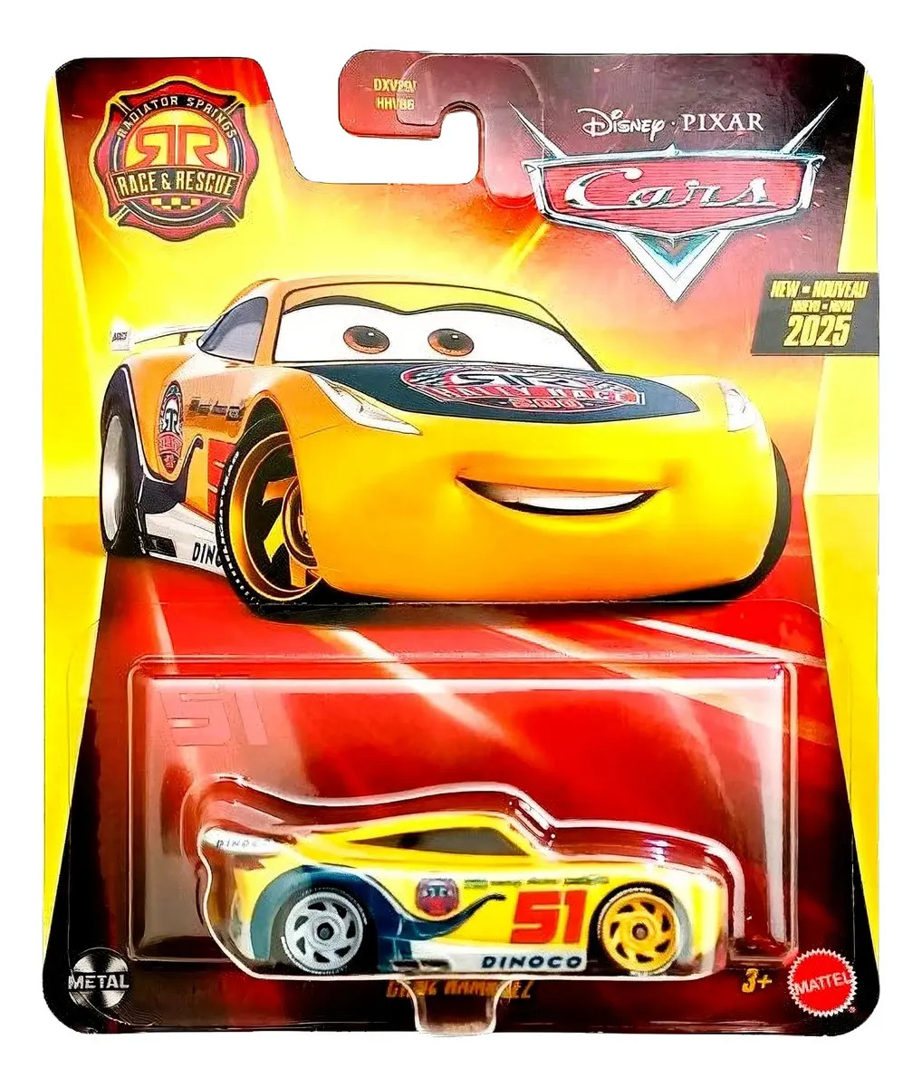 Cruz Ramírez Cars Race & Rescue Metal Multicolor