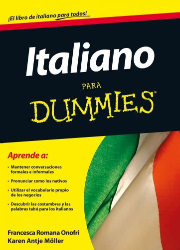 Libro Italiano Para Dummies De Francesca Romana Onofri, Kare