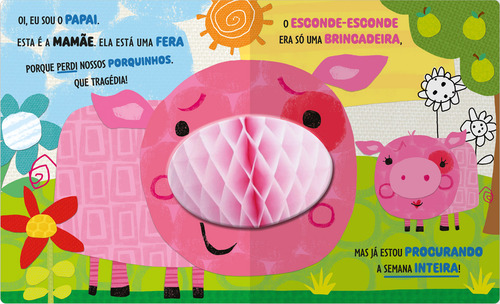 Onde Estão Os Porquinhos?: Não Tem Subtítulo, De Make Believe Ideas Lara Ede. Tem Série, Não Tem Volume. Editorial Editora Ciranda Cultural, Capa Dura, Primeira Edição Em Português, 2024
