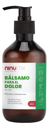  Balsamo En Gel Para Dolor Muscular Articulaciones Ninu 250 M