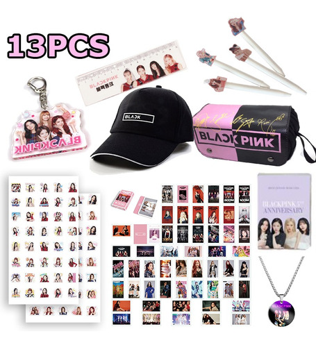 Estuche De Regalo Blackpink Kpop, Postal Para Niñas Y Niños