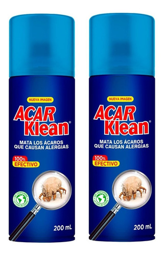 Acar Klean Anti Acaros 2 X 200 Ml - g a $193