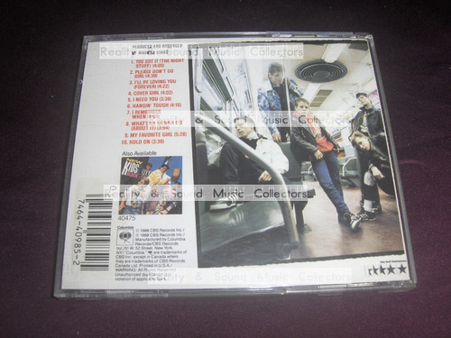 New Kids On The Block Hangin Tough Cd Usa Cbs 1988 (Usado)
