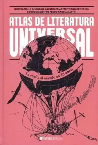 Libro Original Atlas De Literatura Universal. La Vuelta Al M