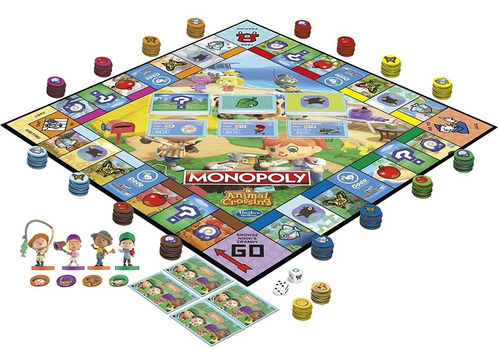 Monopoly Animal Crossing Edición New Horizons Juego De Mesa