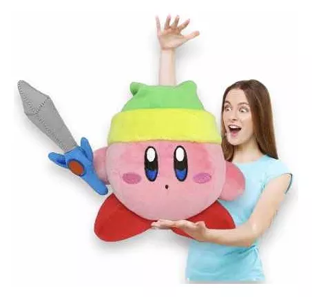Peluche Kirby Link Gigante All Star Adventure All Star 60cm