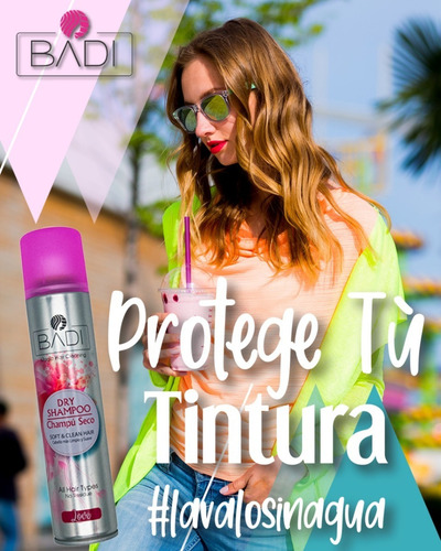 Imagen 3 de 4 de Shampoo En Seco Badi Love X 200 Ml - mL a $120
