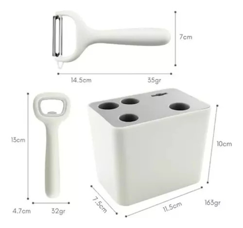 Kit Juego De Utensilios De Cocina 5 Herramientas