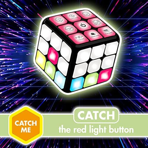 Unique Kids Flashing Cube Electronic Memory & Brain Game | J