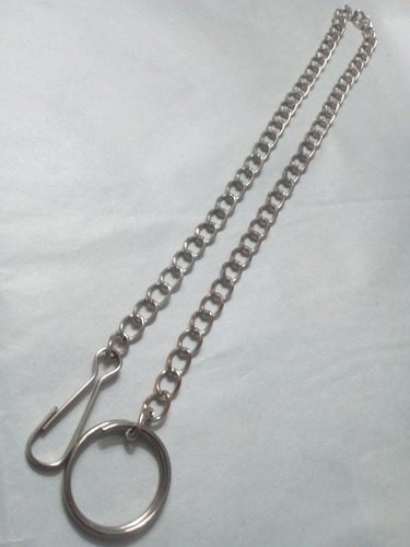 Cadena Antigua, Reloj Bolsillo, Llavero 56,3cm Imperdible (Usado)