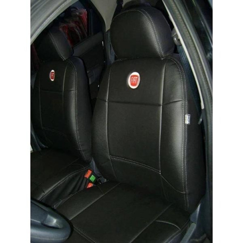 Capa Banco Carro Couro Courvin Fiat Palio Fire 2005 4 Portas