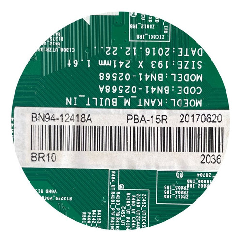 Dt Placa Principal Tv Un40mu6100g Bn94-12418a