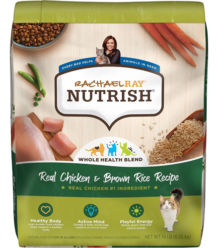 Rachael Ray Nutrish Natural Alimento Seco Para Gatos