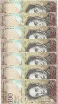 Comprar 2 Billetes Consecutivos  Bsf. 100  - Bf8 Junio 23 2015  