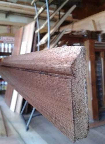 Zocalos De Madera Laqueados Ideal Para Porcelanato !!