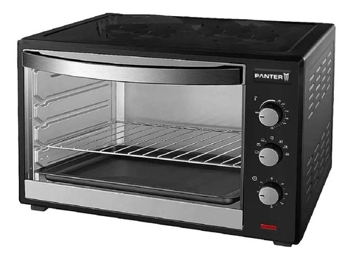 Horno Eléctrico 35 Litros Panter | Pt-42e | 1600w Negro 