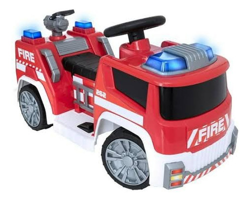 Montable Eléctrico Carrito De Bomberos Evo 6 V