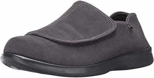 Hombres Propet Cush N Pie Zapatilla, Pizarra Pana, 10 5e De 