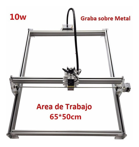 Cortador Grabador Laser 10w Cnc Corte Motor Nema Publicidad