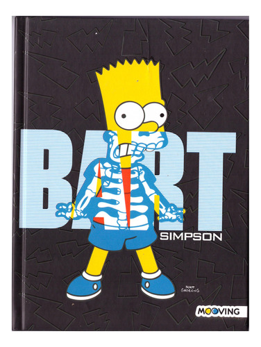 Cuaderno Mooving Simpsons 16x21 Rayado 48 Hojas